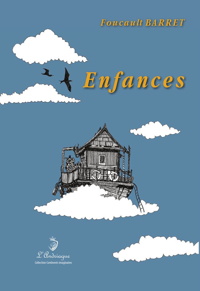 Couverture du livre « Enfances : nouvelles » de Foucault Barret, librairie Les Contes Infusés à Corte