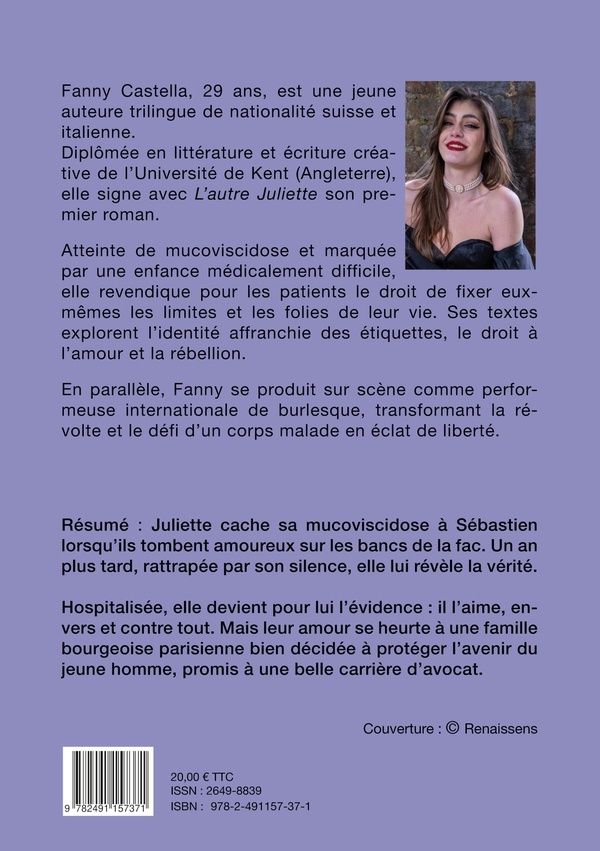 Quatrième de couverture de « L'autre Juliette »