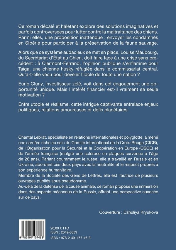 Quatrième de couverture de « L'AFFAIRE TAIGA »
