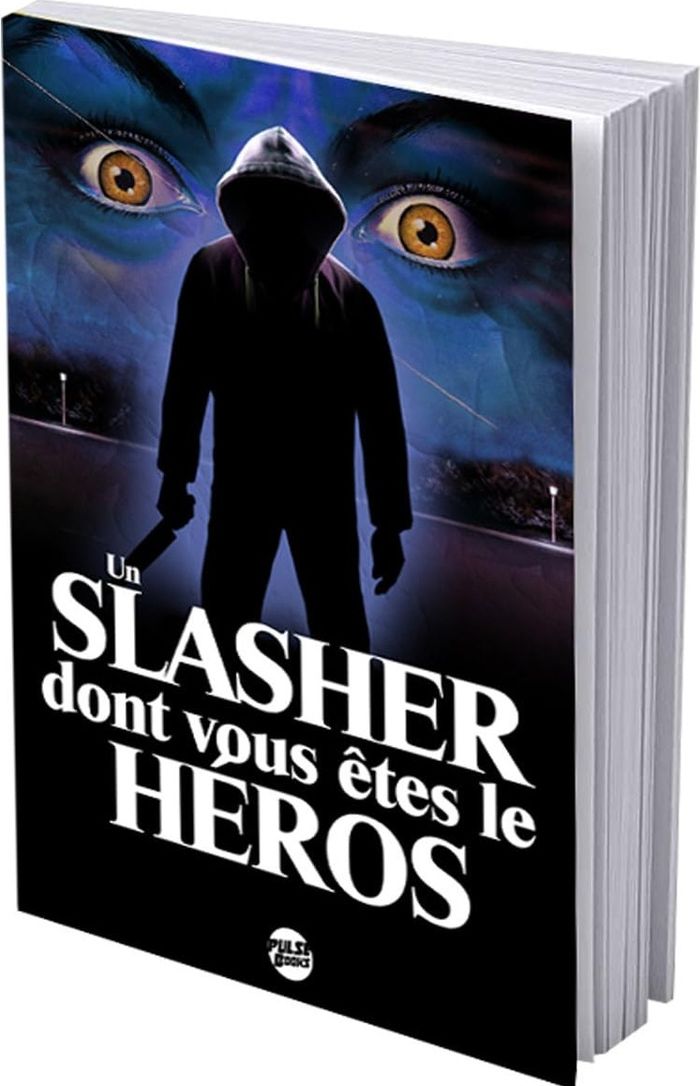Couverture du livre « Un Slasher dont vous êtes le héros » de Alexandre Sanchez, librairie Les Contes Infusés à Corte