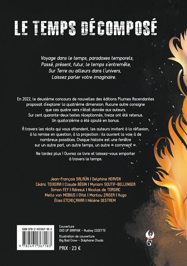Quatrième de couverture de « Le temps décomposé »