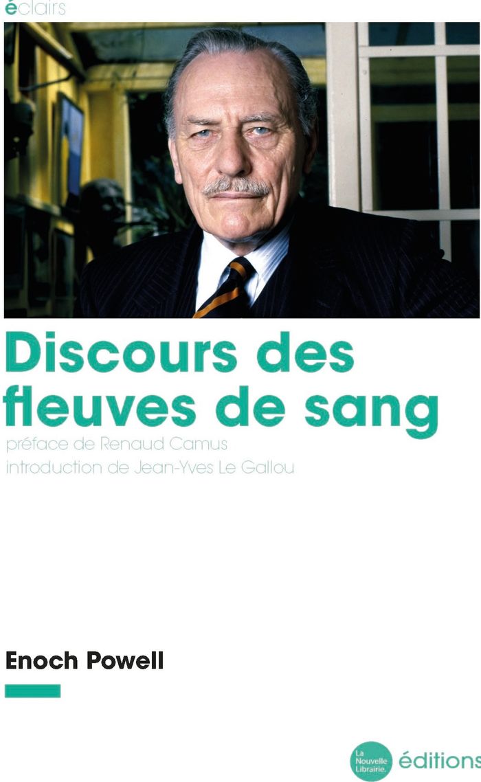 Couverture du livre « DISCOURS DES FLEUVES DE SANG » de Powell/camus, librairie Les Contes Infusés à Corte