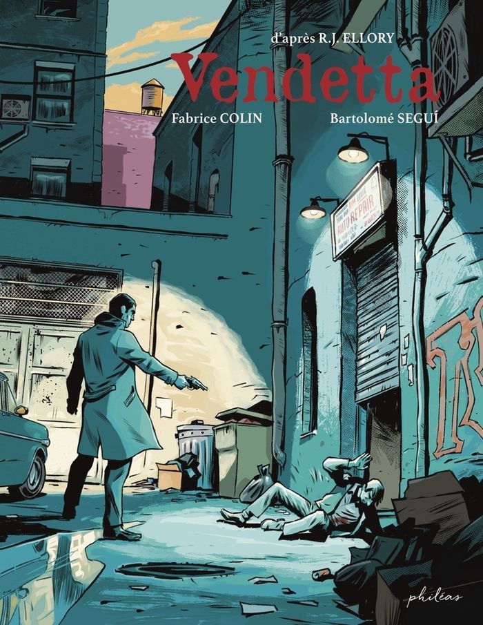 Couverture du livre « Vendetta » de Fabrice Colin, librairie Les Contes Infusés à Corte