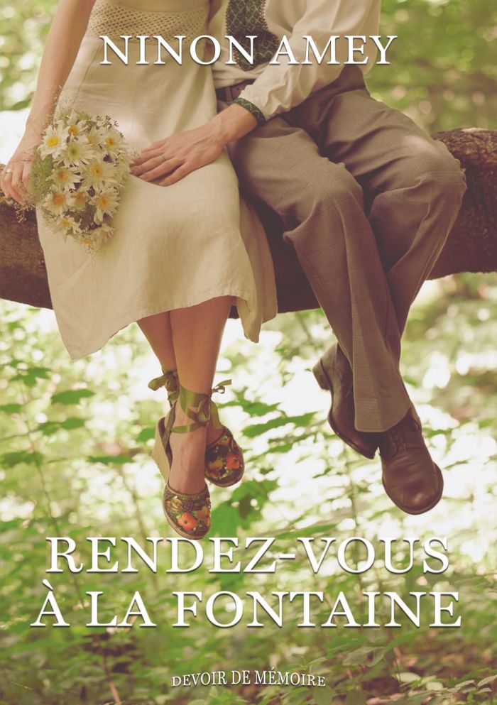 Couverture du livre « Rendez-vous à la fontaine » de Ninon Amey, librairie Les Contes Infusés à Corte