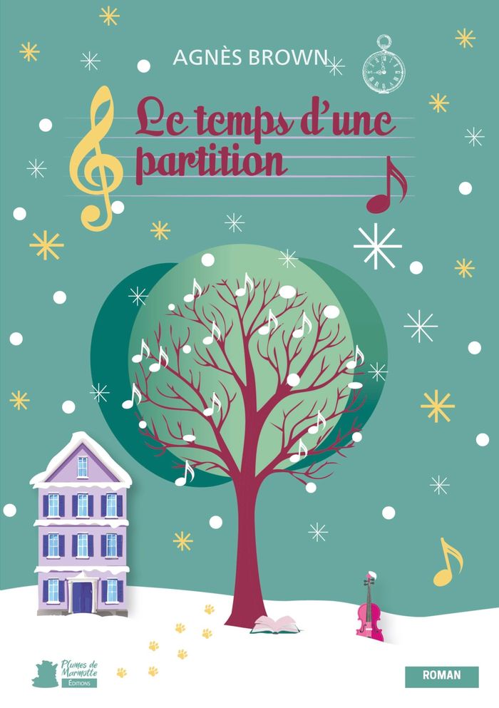 Couverture du livre « Le temps d'une partition : roman », librairie Les Contes Infusés à Corte