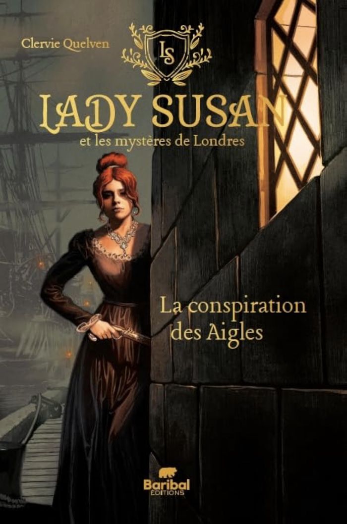 Couverture du livre « La conspiration des Aigles » de Clervie Quelven, librairie Les Contes Infusés à Corte