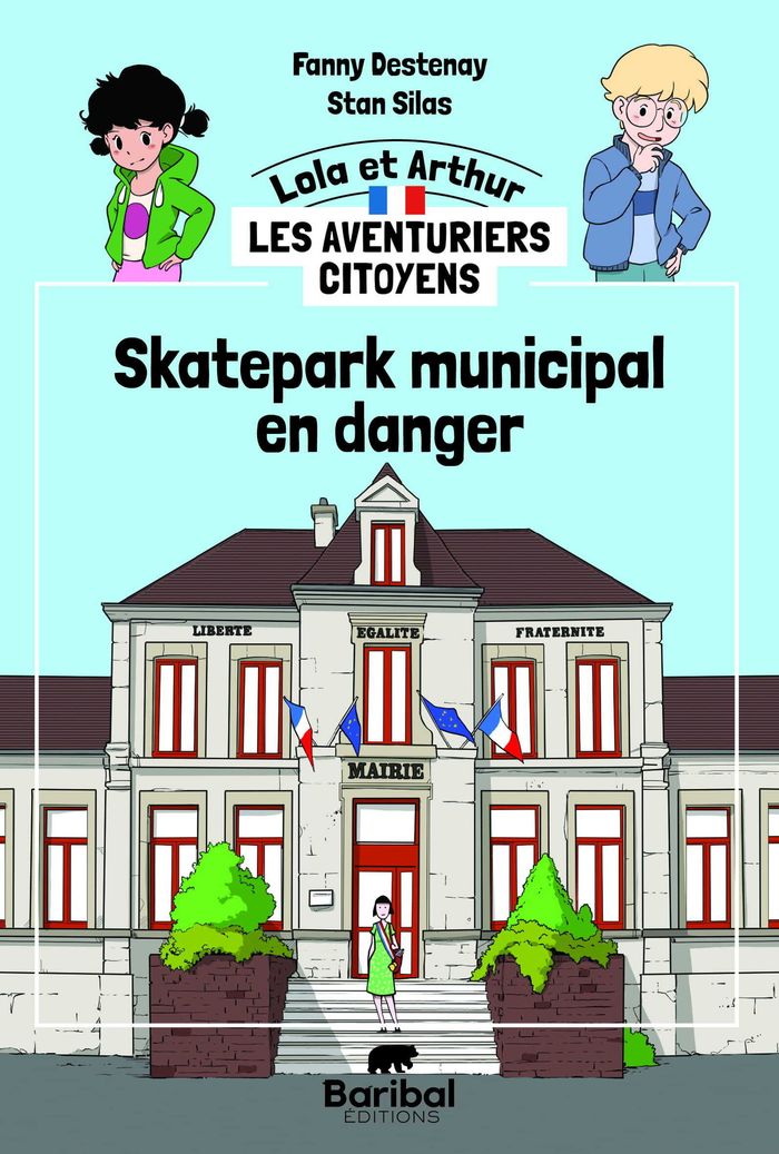 Couverture du livre « Skatepark municipal en danger », librairie Les Contes Infusés à Corte