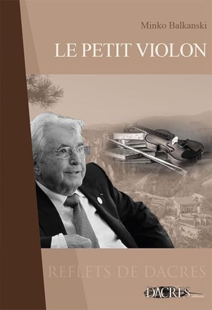 Couverture du livre « Le petit violon » de Minko Balkanski, librairie Les Contes Infusés à Corte