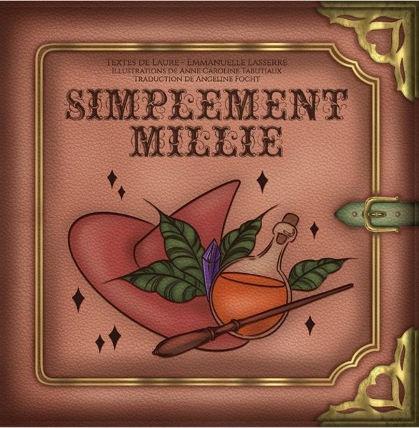 Couverture du livre « Simplement Millie » de Laure-Emmanuelle Lasserre, librairie Les Contes Infusés à Corte