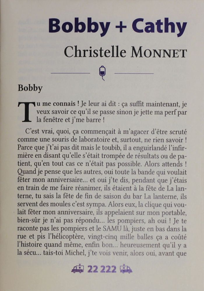 Couverture du livre « BOBBY + CATHY », librairie Les Contes Infusés à Corte