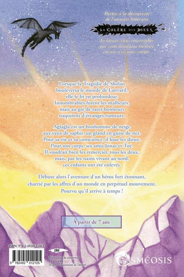 Quatrième de couverture de « Mémoires de Lanvaril illustrées - Le Feu et la Glace »