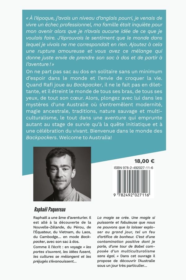 Quatrième de couverture de « LE MONDE DES BACKPACKERS - AUSTRALIE »
