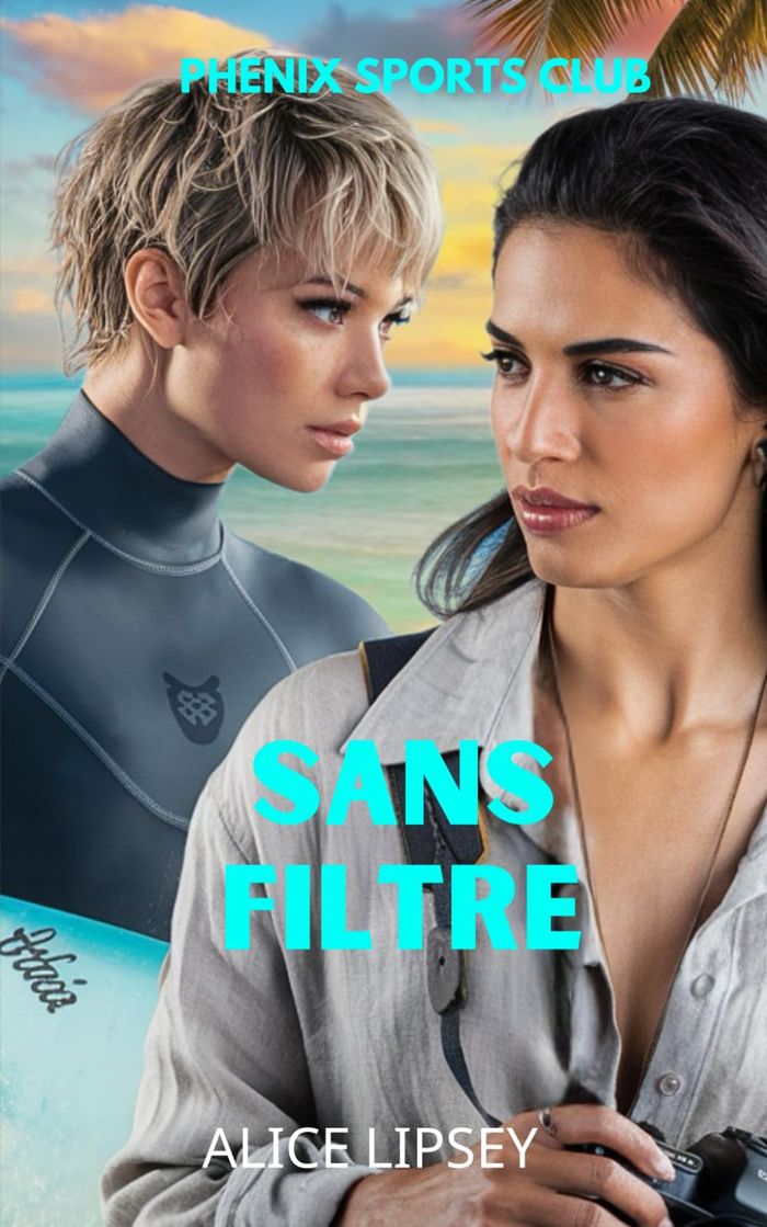 Couverture du livre « Sans filtre » de Alice Lipsey, librairie Les Contes Infusés à Corte