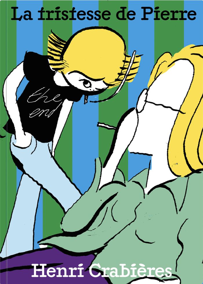 Couverture du livre « La tristesse de Pierre » de Henri Crabières, librairie Les Contes Infusés à Corte