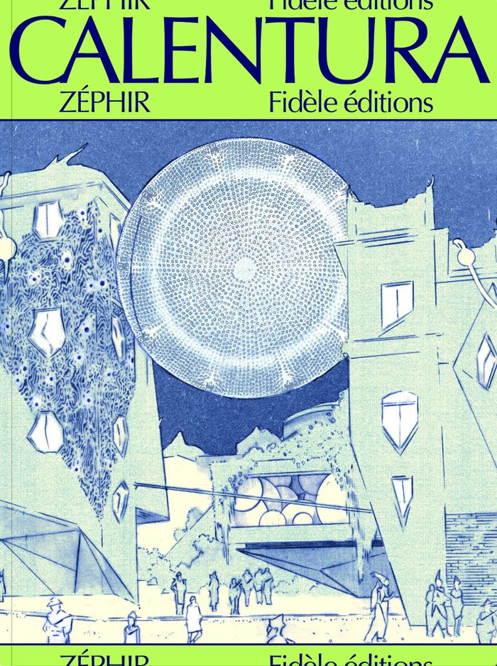Couverture du livre « Calentura » de Zéphir, librairie Les Contes Infusés à Corte