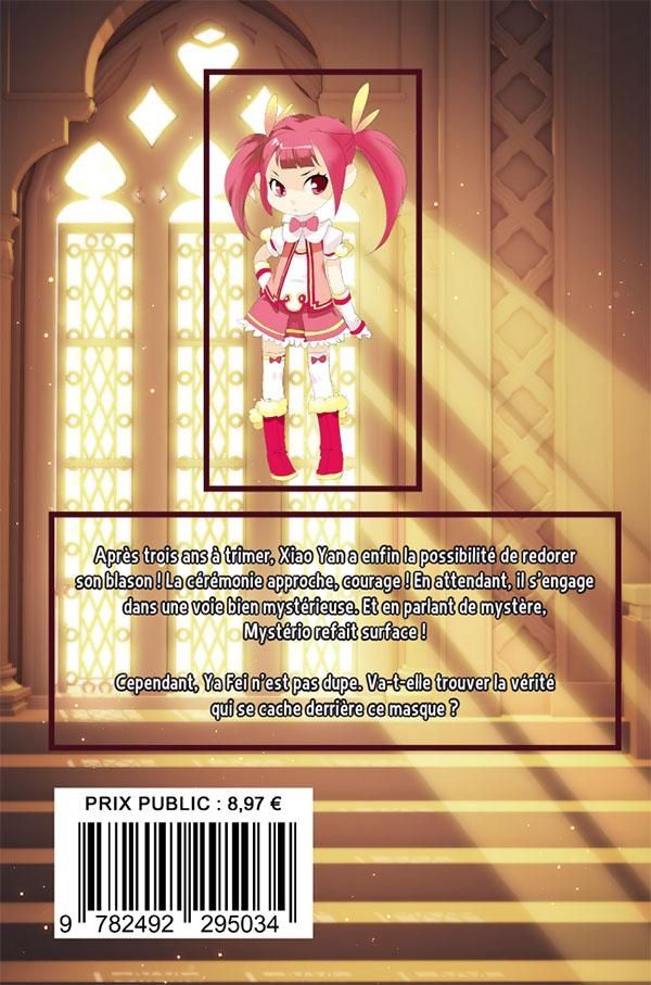 Quatrième de couverture de « BATTLE THROUGH THE HEAVENS - TOME 03 - LA VOIE DU DOU-QI »