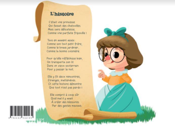 Quatrième de couverture de « LES PRINCESSES ORDINAIRES - T04 - PRICESSE PAPOUILLE - LES PRINCESSES ORDINAIRES »