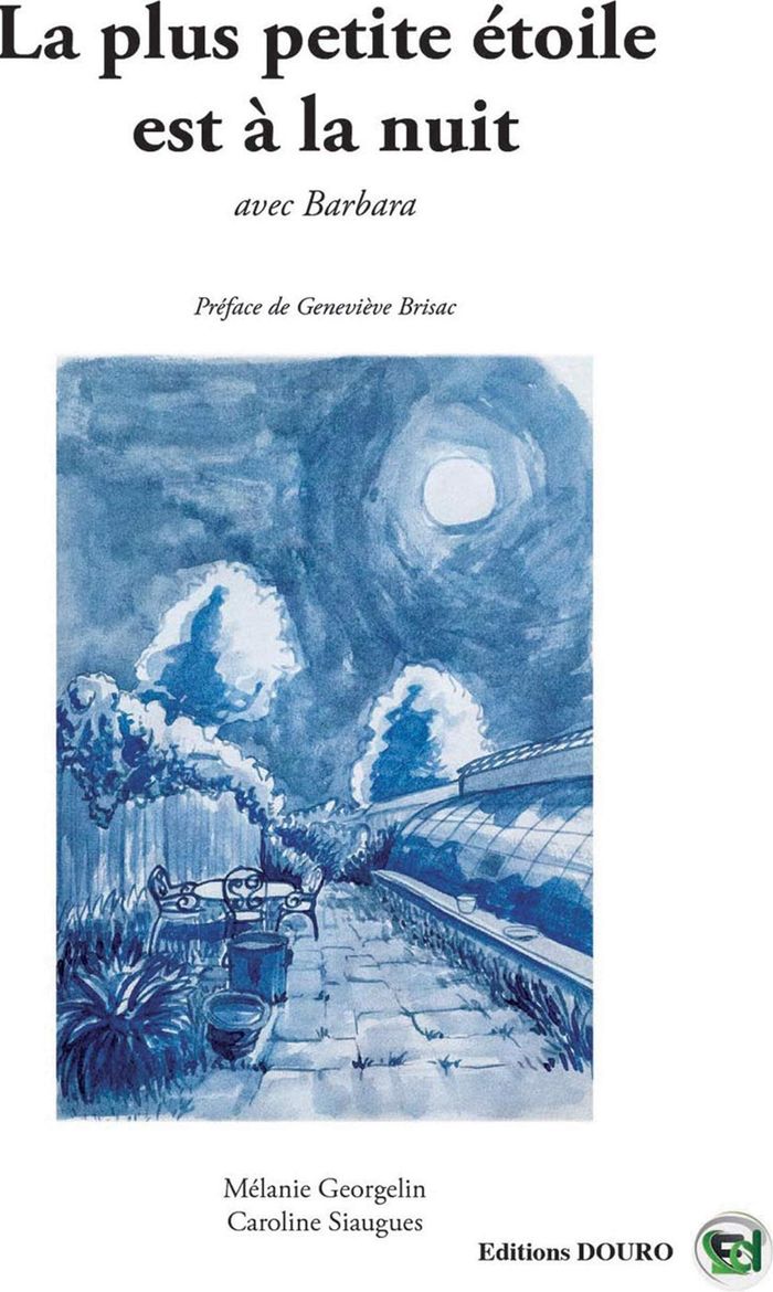 Couverture du livre « LA PLUS PETITE ETOILE EST A LA NUIT », librairie Les Contes Infusés à Corte