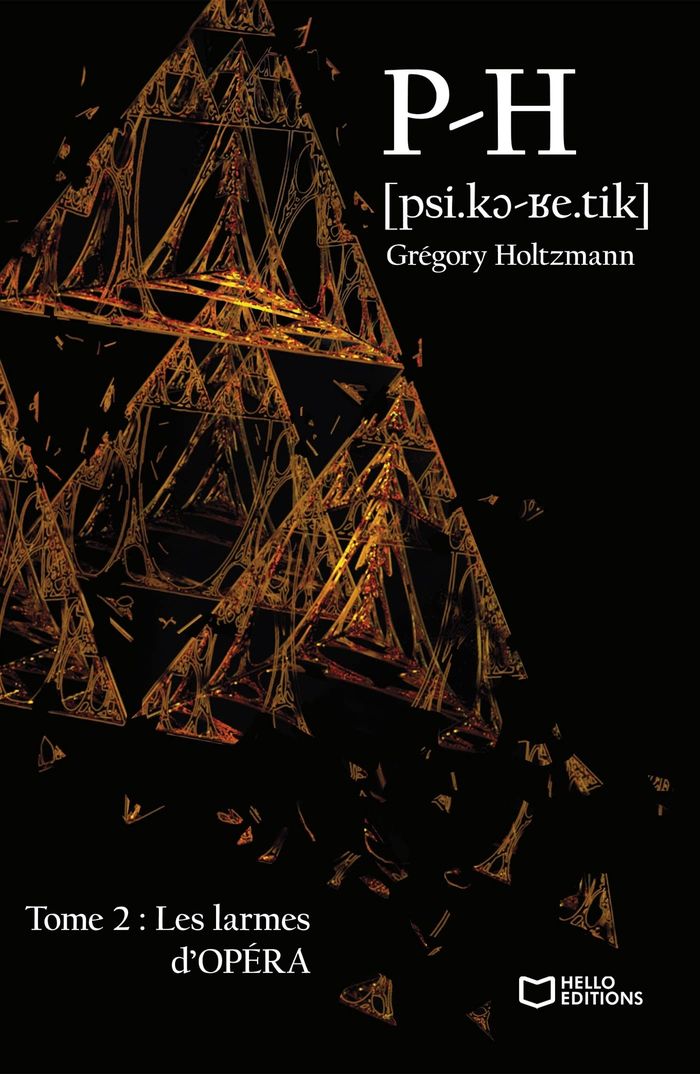 Couverture du livre « Les larmes d'Opéra » de Grégory Holtzmann, librairie Les Contes Infusés à Corte