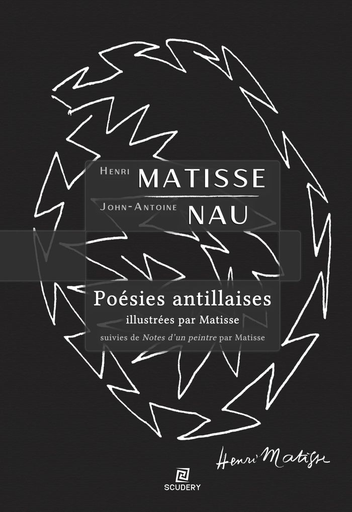 Couverture du livre « Poésies antillaises : illustrées par Matisse suivies de Notes d'un peintre par Matisse », librairie Les Contes Infusés à Corte