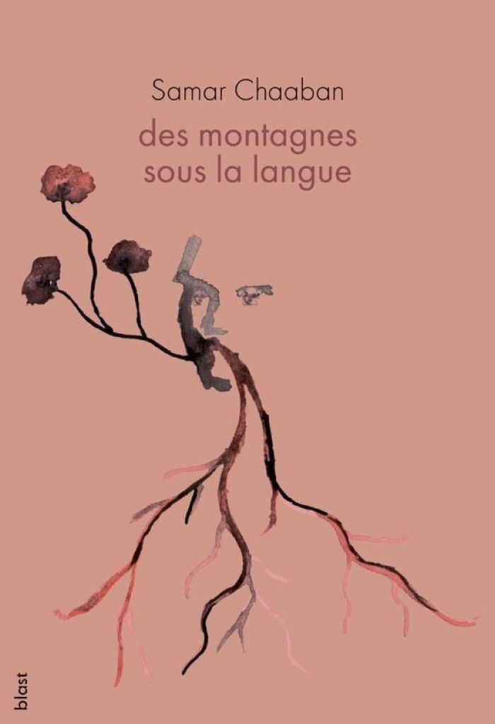 Couverture du livre « Des montagnes sous la langue » de Samar Chaaban, librairie Les Contes Infusés à Corte