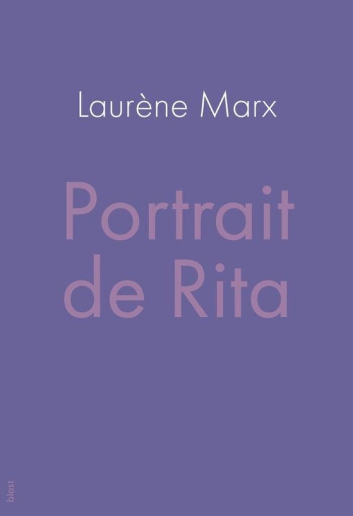 Couverture du livre « Portrait de Rita » de Laurène Marx, librairie Les Contes Infusés à Corte
