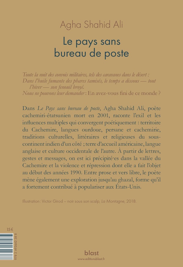 Quatrième de couverture de « Le pays sans bureau de poste »