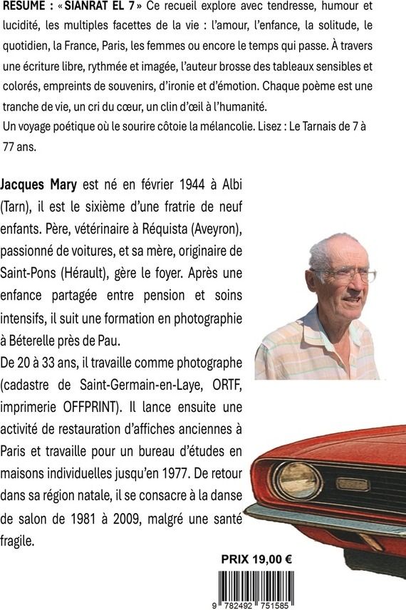 Quatrième de couverture de « Sianrat el 7 »