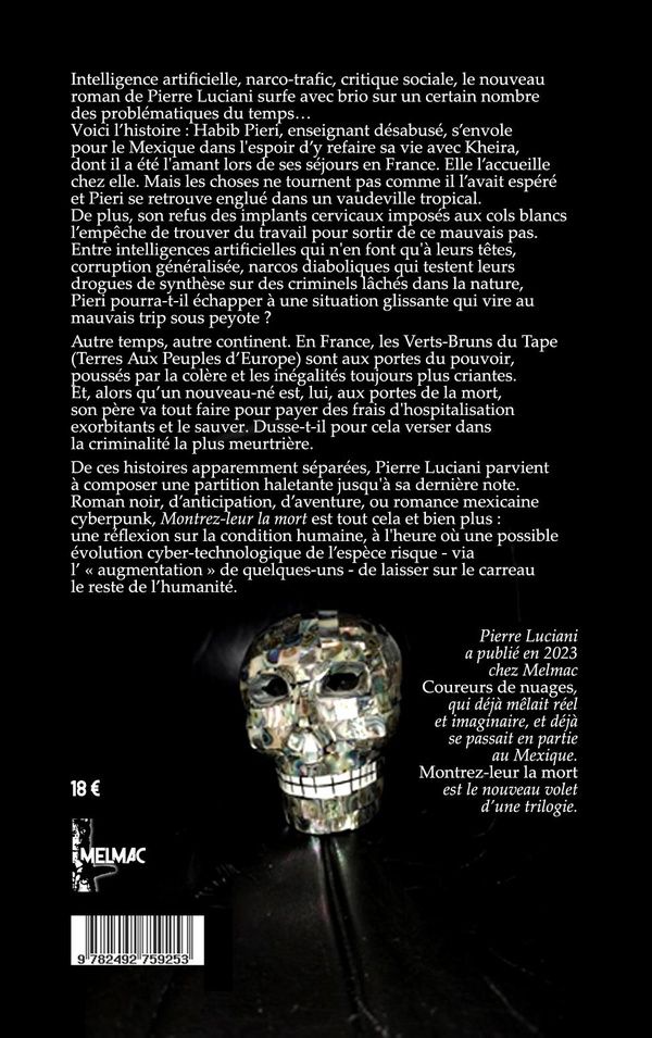 Quatrième de couverture de « Montrez-leur la mort. »