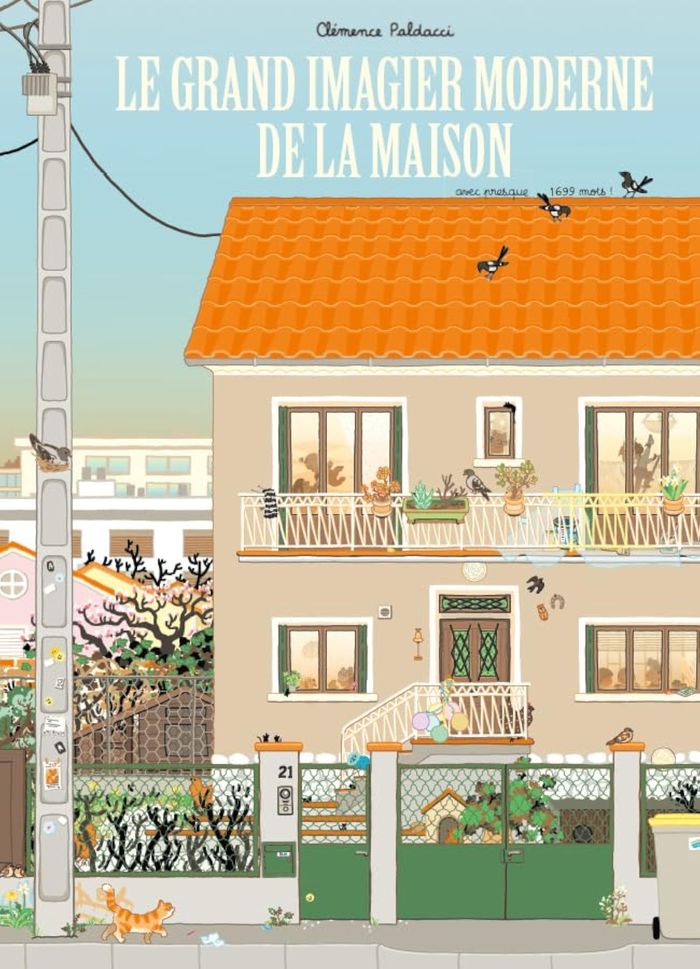 Couverture du livre « Le grand imagier moderne de la maison », librairie Les Contes Infusés à Corte