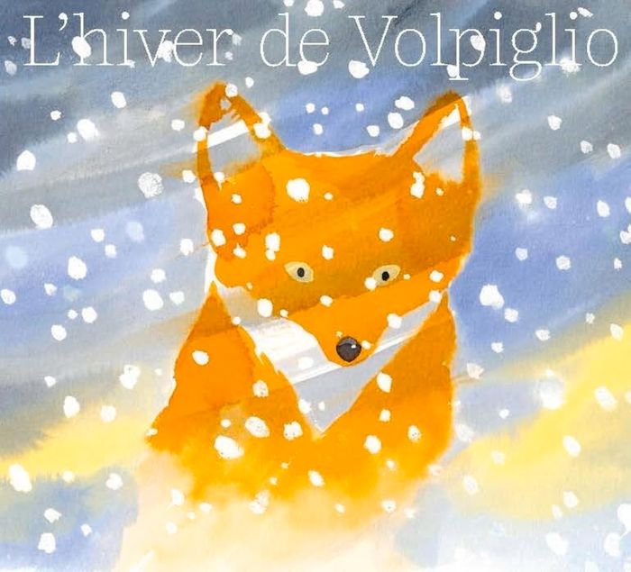 Couverture du livre « L'hiver de Volpiglio » de Karen Hottois, librairie Les Contes Infusés à Corte