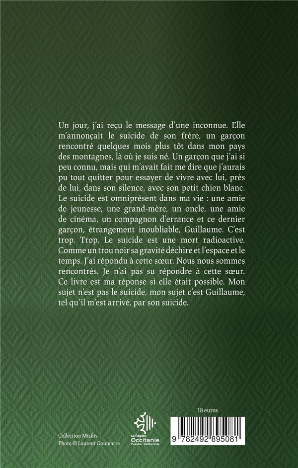 Quatrième de couverture de « GUILLAUME »