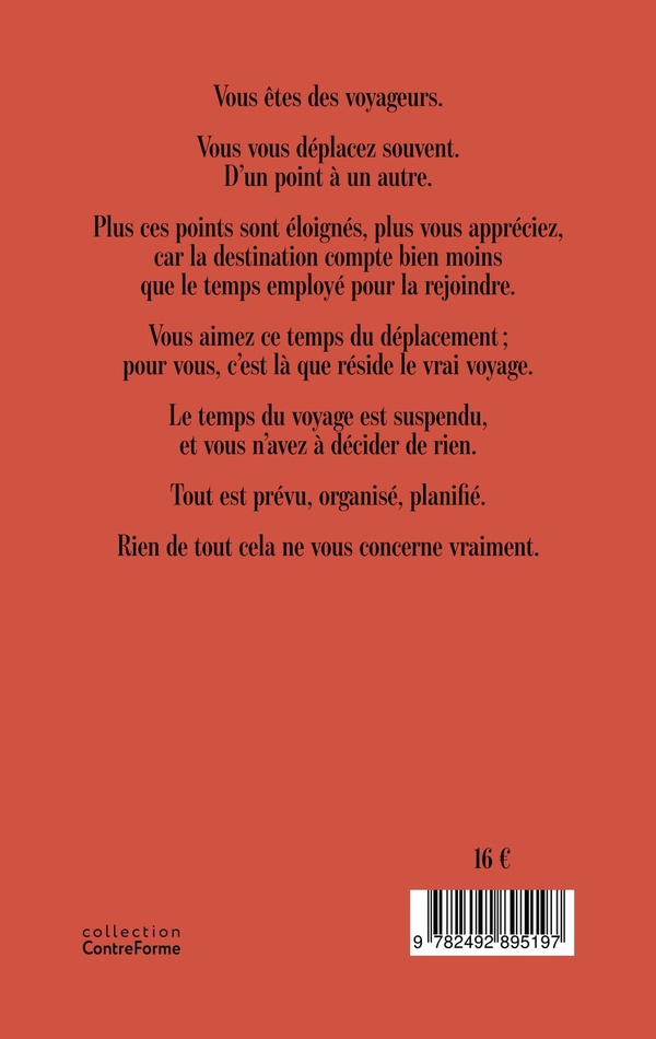 Quatrième de couverture de « La vie à moitié »
