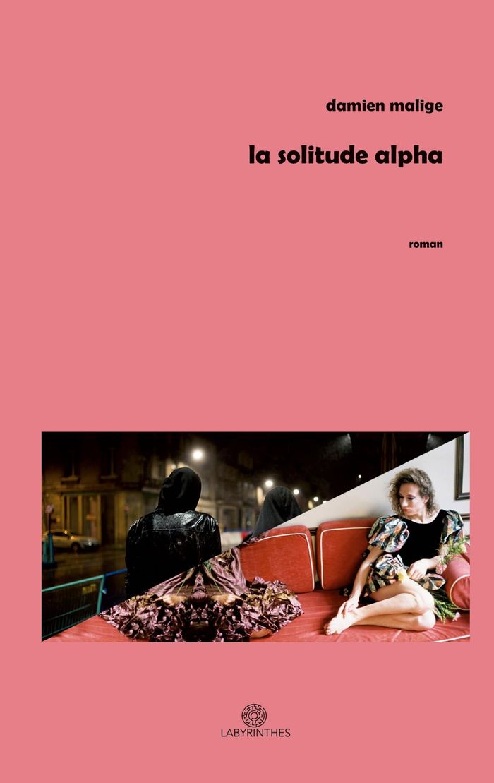 Couverture du livre « La solitude Alpha : roman » de Damien Malige, librairie Les Contes Infusés à Corte