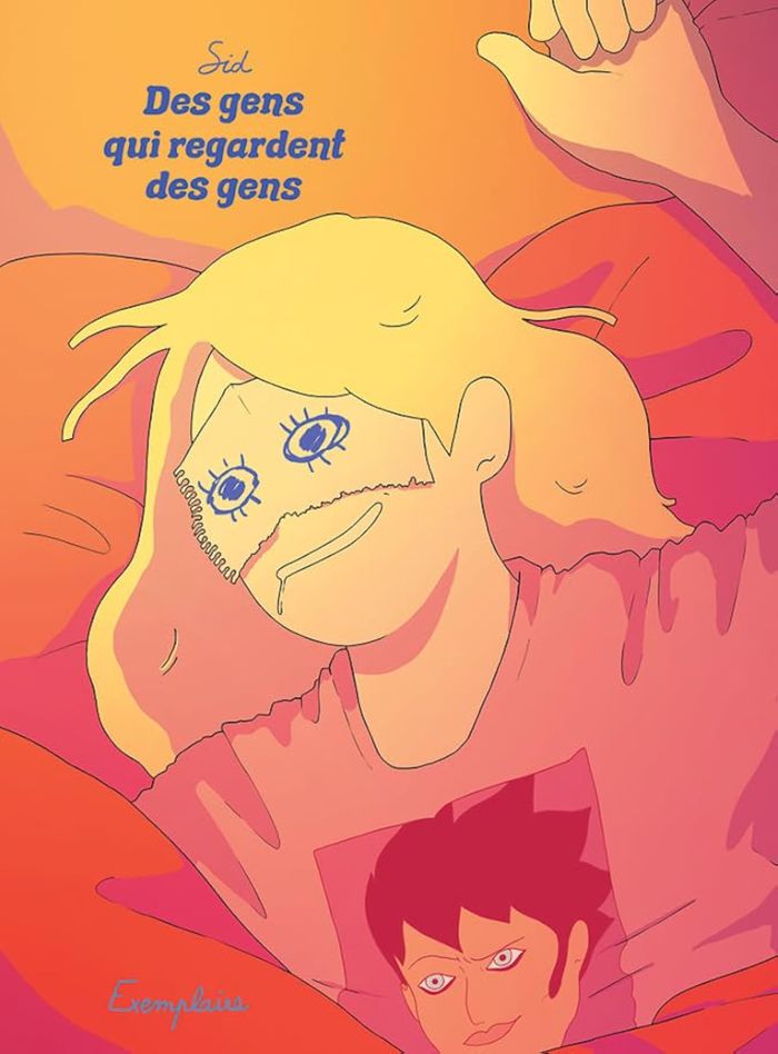 Couverture du livre « Des gens qui regardent des gens » de Sid, librairie Les Contes Infusés à Corte