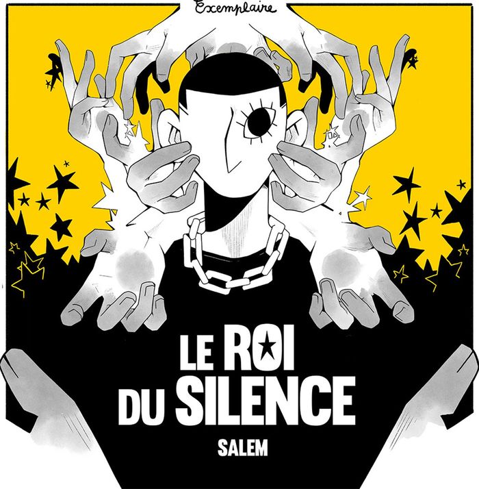 Couverture du livre « Le roi du silence » de Salem, librairie Les Contes Infusés à Corte