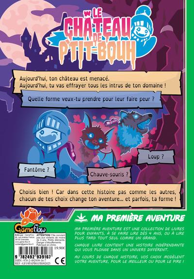 Quatrième de couverture de « Le château de P'tit Bouh »