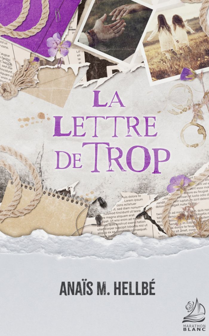 Couverture du livre « La lettre de trop » de Anaïs M. Hellbé, librairie Les Contes Infusés à Corte