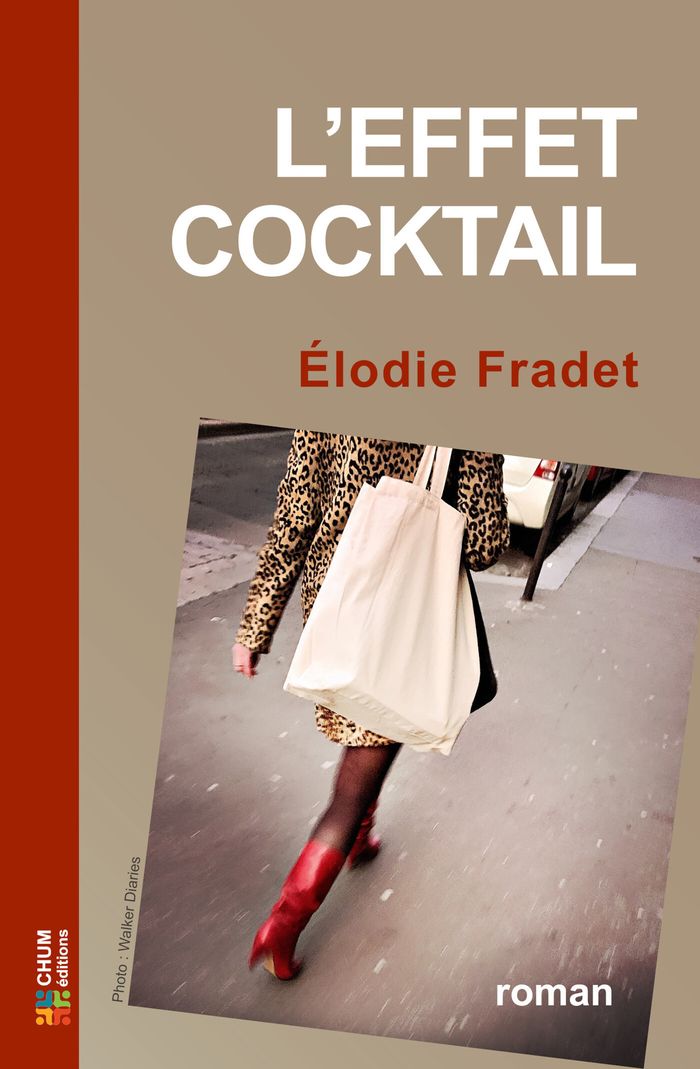 Couverture du livre « L'effet cocktail » de Élodie Fradet, librairie Les Contes Infusés à Corte