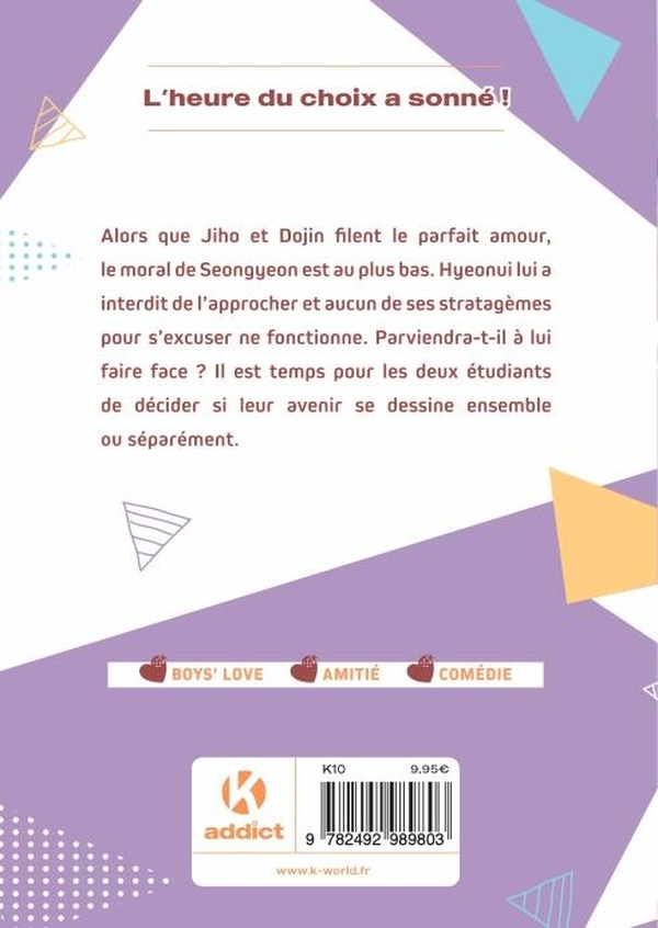 Quatrième de couverture de « Robber x lover »