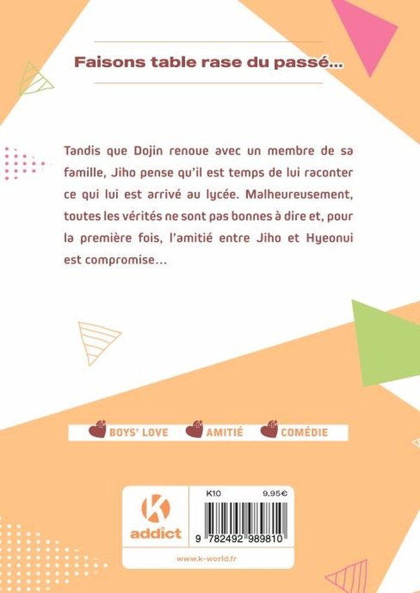 Quatrième de couverture de « Robber x lover »