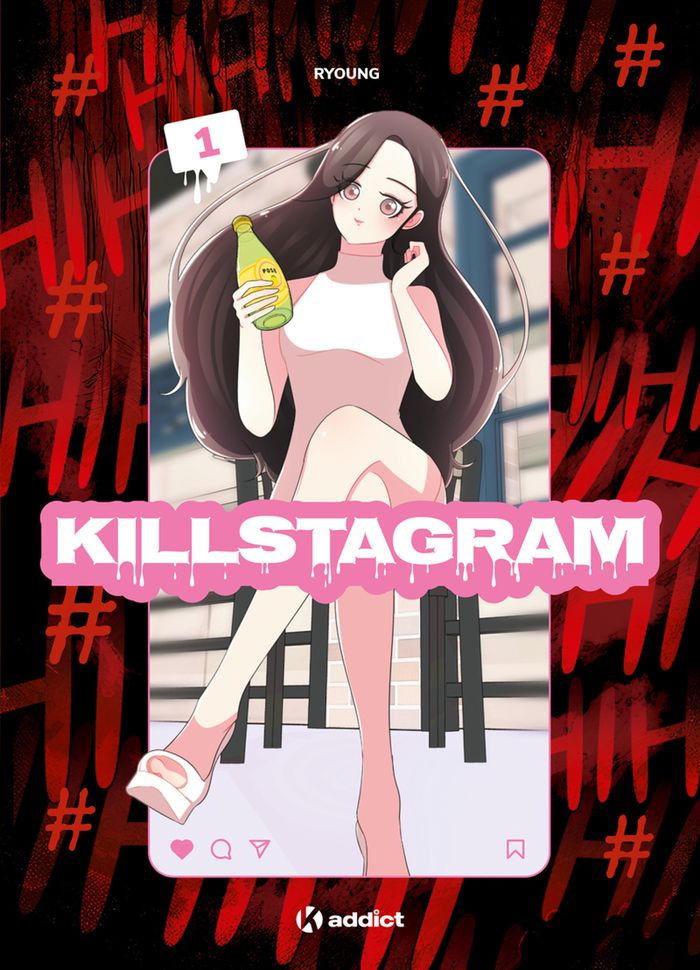 Couverture du livre « Killstagram » de Ryoung, librairie Les Contes Infusés à Corte
