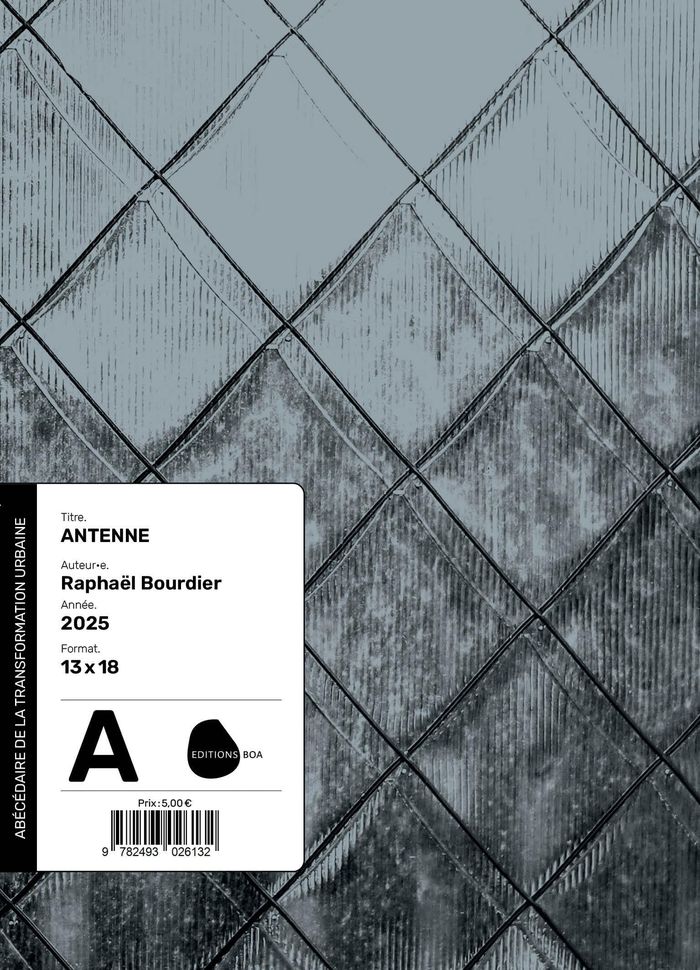 Couverture du livre « A comme Antenne », librairie Les Contes Infusés à Corte