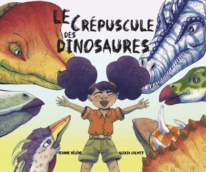 Couverture du livre « LE CREPUSCULE DES DINOSAURES » de Selene/calvet, librairie Les Contes Infusés à Corte