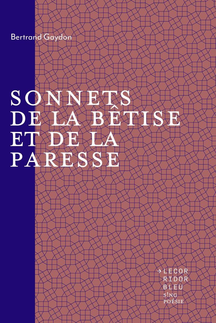 Couverture du livre « Sonnets de la bêtise et de la paresse » de Bertrand Gaydon, librairie Les Contes Infusés à Corte