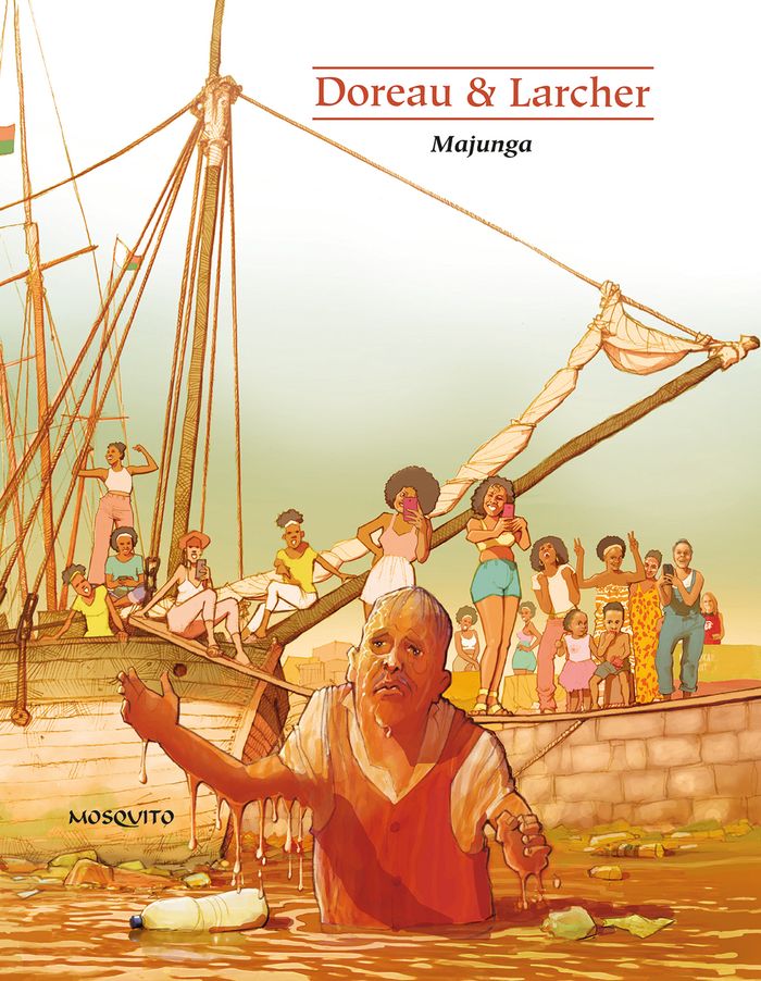 Couverture du livre « Majunga » de Stéphane Doreau, librairie Les Contes Infusés à Corte