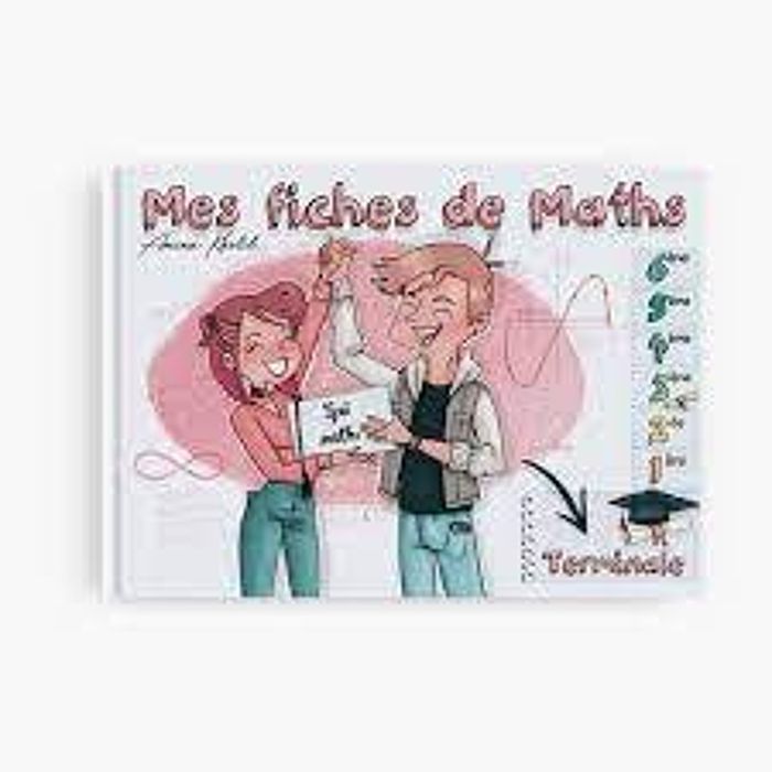 Couverture du livre « MES FICHES DE MATHS - TERMINAL » de Deborah Mocellin, librairie Les Contes Infusés à Corte