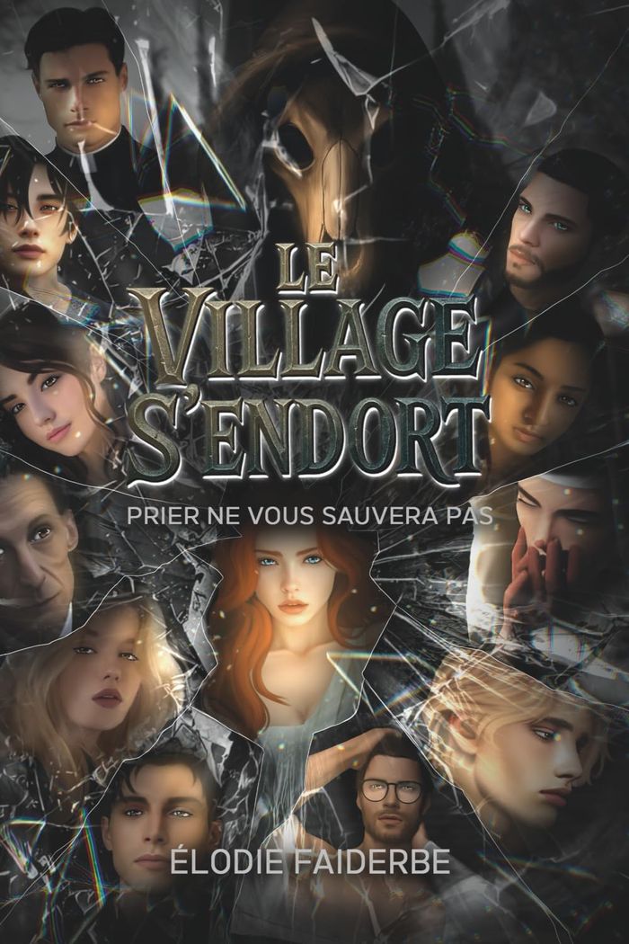 Couverture du livre « Le village s'endort », librairie Les Contes Infusés à Corte