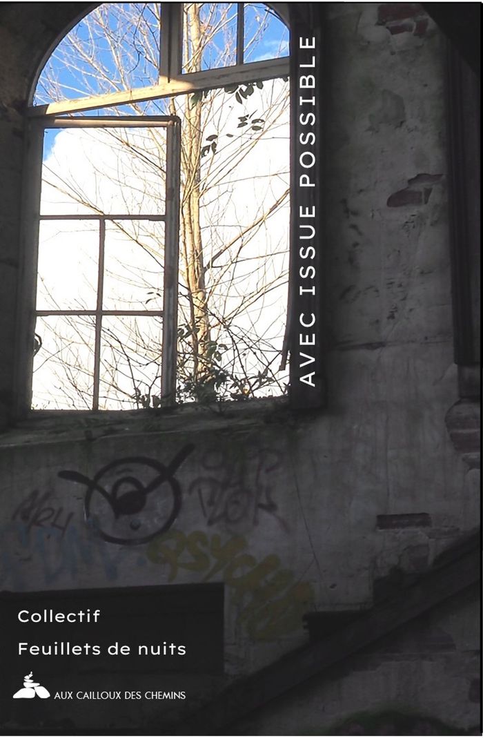 Couverture du livre « Avec issue possible » de Collectif Feuillets de nuit, librairie Les Contes Infusés à Corte