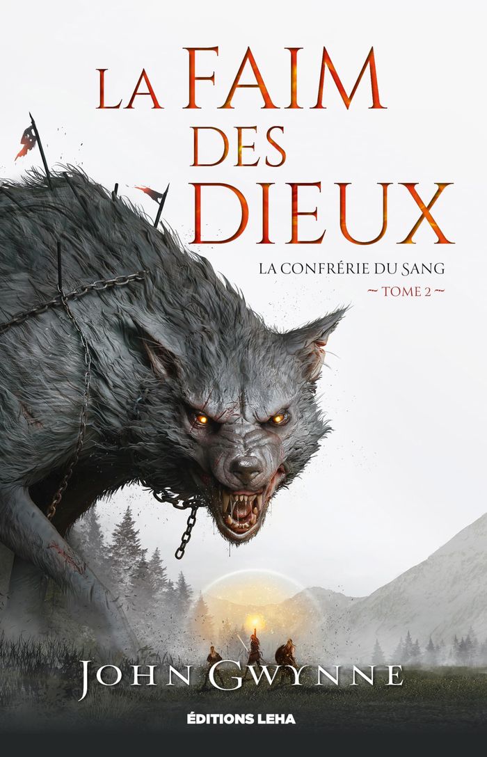 Couverture du livre « La faim des dieux » de John Gwynne, librairie Les Contes Infusés à Corte